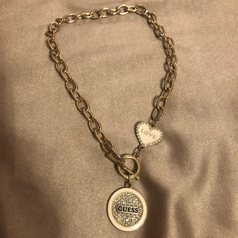 Gold chain necklace